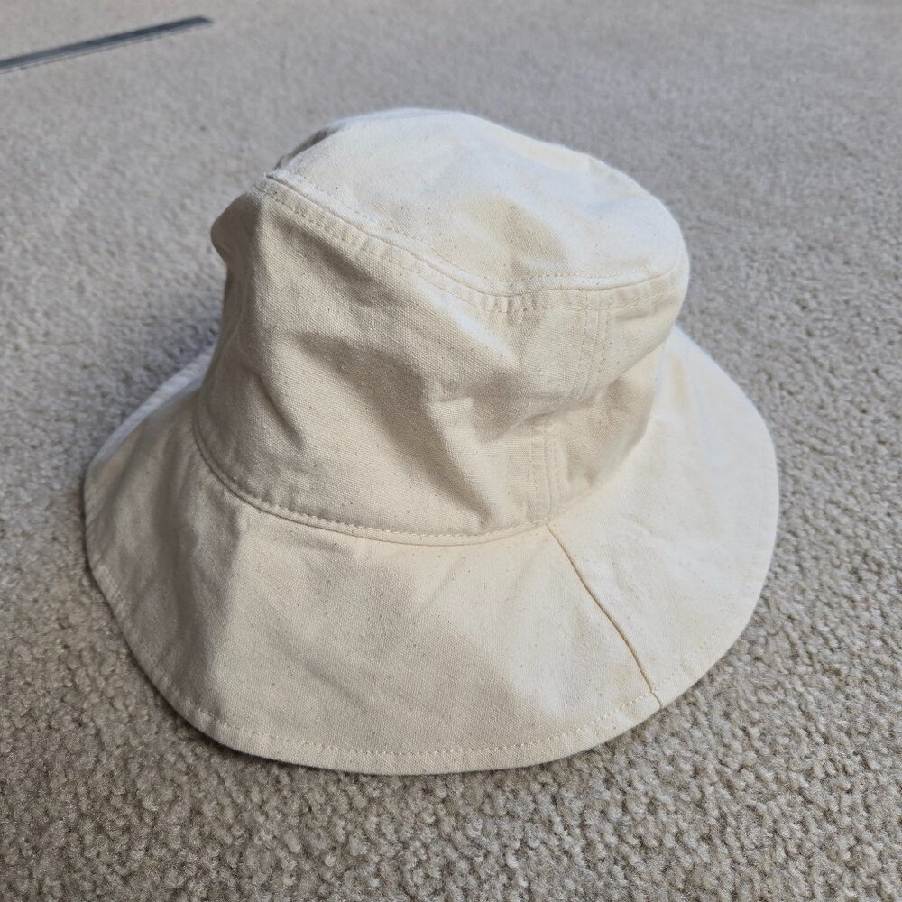 NWT Madewell Unbleached Cotton Bucket Sun Hat